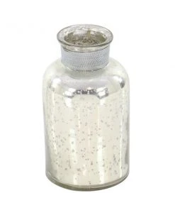 Grayson Lane Set of 3 7-in, 6-in, 5-in Glam Decorative Jar -s - Silver Glass - -GRAYSON LANE shop 330861772 AlternateImage4 l