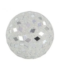 Grayson Lane Set of 4 4-in White Glam Orbs & Vase Filler -Glass - -GRAYSON LANE shop 330861775 AlternateImage4 l