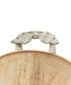 Grayson Lane Set of 3 13-in, 15-in, 17-in Farmhouse Tray - Brown Mango Wood -GRAYSON LANE shop 330861780 AlternateImage2 l