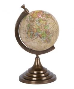 Grayson Lane 15-in x 8-in Traditional Globe - Copper Aluminum