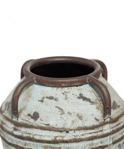 Grayson Lane Set of 3 26-in, 23-in, 19-in Rustic Vase - Blue Metal -GRAYSON LANE shop 330861811 AlternateImage2 l