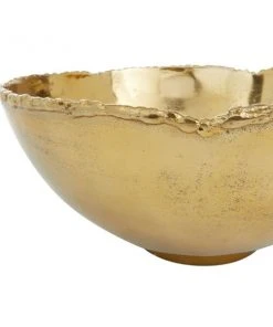 Grayson Lane Set of 3 Textured Bowl -Gold Aluminum -GRAYSON LANE shop 330861813 AlternateImage3 l