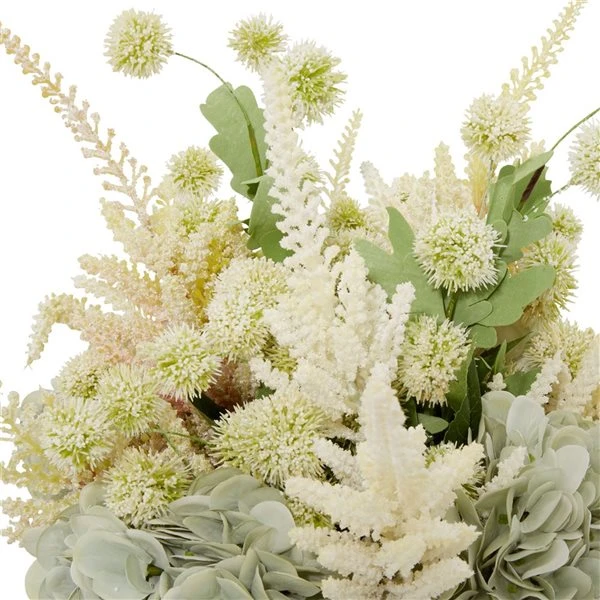 Grayson Lane 18-in x 17-in Natural Artificial Foliage - Multi Colored Plastic and Ceramic 4 Grayson Lane 18-in x 17-in Natural Artificial Foliage - Multi Colored Plastic and Ceramic - Image 4