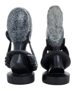 Grayson Lane Set of 2 11-in x 5-in Eclectic Sculptures - Black Poly Stone -GRAYSON LANE shop 330861826 AlternateImage5 l
