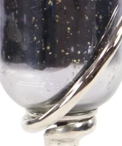 Grayson Lane 26-in x 6-in Modern Candlestick Holders -Black Glass and Aluminum -GRAYSON LANE shop 330861849 AlternateImage3 l