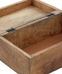 Grayson Lane Set of 3 12-in, 10-in, 8-in Brown Rustic Box - Mango Wood 8 Grayson Lane Set of 3 12-in, 10-in, 8-in Brown Rustic Box - Mango Wood -GRAYSON LANE shop 330861851 AlternateImage3 l