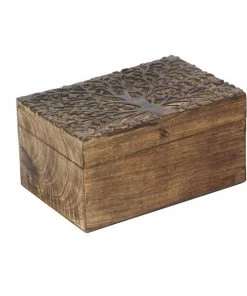 Grayson Lane Set of 3 12-in, 10-in, 8-in Brown Rustic Box - Mango Wood 9 Grayson Lane Set of 3 12-in, 10-in, 8-in Brown Rustic Box - Mango Wood -GRAYSON LANE shop 330861851 AlternateImage4 l
