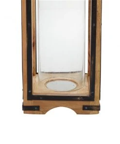 Grayson Lane 31-in x 8-in Traditional Candle Holder Lantern - Brown Mango Wood 8 Grayson Lane 31-in x 8-in Traditional Candle Holder Lantern - Brown Mango Wood -GRAYSON LANE shop 330861865 AlternateImage4 l