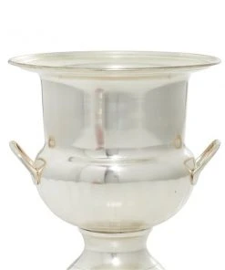 Grayson Lane 10-in x 9-in Traditional Wine Holder Bucket - Silver Metal -GRAYSON LANE shop 330861881 AlternateImage2 l