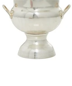 Grayson Lane 10-in x 9-in Traditional Wine Holder Bucket - Silver Metal -GRAYSON LANE shop 330861881 AlternateImage3 l