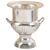 Grayson Lane 10-in x 9-in Traditional Wine Holder Bucket - Silver Metal