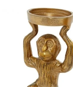 Grayson Lane Set of 2 3-in, 5-in Glam Candle Holder - Bronze Aluminum 2 Grayson Lane Set of 2 3-in, 5-in Glam Candle Holder - Bronze Aluminum -GRAYSON LANE shop 330861893 AlternateImage3 l