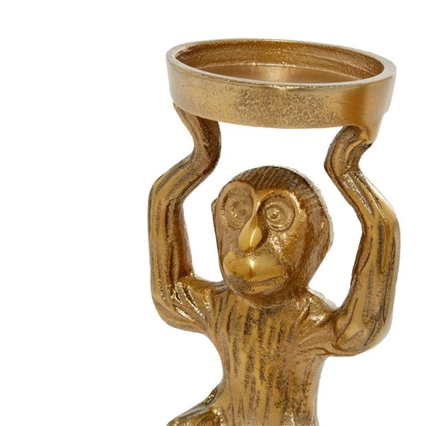 330861893_AlternateImage3_l.jpg Grayson Lane Set of 2 3-in, 5-in Glam Candle Holder - Bronze Aluminum -GRAYSON LANE shop 330861893 AlternateImage3 l