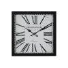 Grayson Lane 13-in x 13-in Black Analogue Square Wall Standard Clock