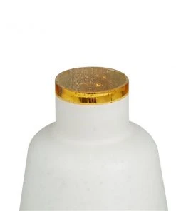 Grayson Lane 1-Piece 14.50-in x 9.75-in White Contemporary Vase -GRAYSON LANE shop 330861975 AlternateImage2 l