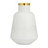 Grayson Lane 1-Piece 14.50-in x 9.75-in White Contemporary Vase