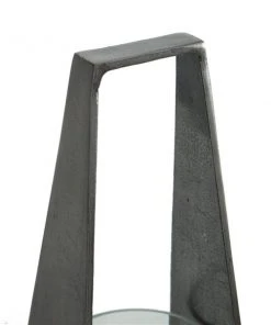 Grayson Lane 1-Candle Stone Lantern Candle Holder - Black -GRAYSON LANE shop 330861981 AlternateImage4 l