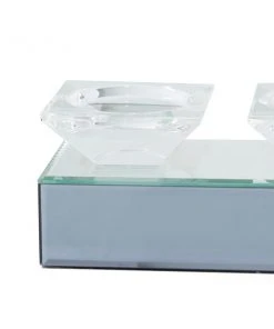 Grayson Lane 5-Candle Clear Glass Pillar Candle Holder -GRAYSON LANE shop 330862021 AlternateImage4 l