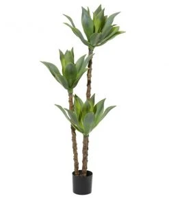 Grayson Lane 59.50-in Green Artificial Agave Plant