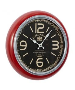 Grayson Lane 17-in x 17-in Red Analogue Round Wall Standard Clock -GRAYSON LANE shop 330862025 AlternateImage5 l