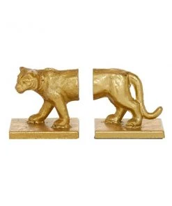 Grayson Lane 1-Piece 4.55-in x 3.6-in Gold Contemporary Bookend -GRAYSON LANE shop 330862031 AlternateImage4 l