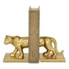 Grayson Lane 1-Piece 4.55-in x 3.6-in Gold Contemporary Bookend