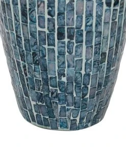 Grayson Lane 1-Piece 19.45-in x 7.7-in Blue Casual Vase -GRAYSON LANE shop 330862035 AlternateImage2 l