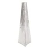 Grayson Lane 1-Piece 15-in x 4-in Silver Contemporary Vase