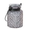 Grayson Lane 1-Candle Clear Glass Lantern Candle Holder