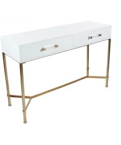 Grayson Lane Wood Glam Console Table