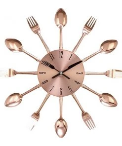 Grayson Lane 15-in x 15-in Brown Analogue Round Wall Standard Clock -GRAYSON LANE shop 330862052 AlternateImage5 l