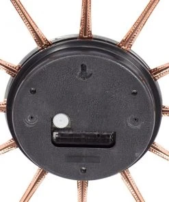 Grayson Lane 15-in x 15-in Brown Analogue Round Wall Standard Clock -GRAYSON LANE shop 330862052 AlternateImage7 l