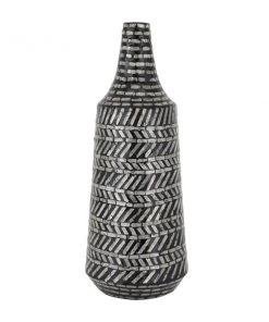 Grayson Lane 1-Piece 21.60-in x 8.25-in Black Contemporary Vase -GRAYSON LANE shop 330862065 AlternateImage4 l