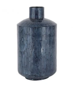 Grayson Lane 1-Piece 17.60-in x 9.90-in Blue Contemporary Vase -GRAYSON LANE shop 330862068 AlternateImage6 l