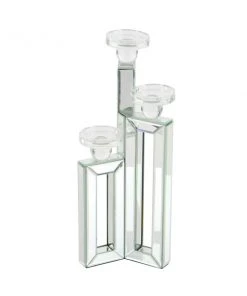 Grayson Lane 3-Candle Stone Pillar Candle Holder - Silver -GRAYSON LANE shop 330862073 AlternateImage5 l