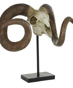 Grayson Lane 1-Piece 17-in x 8-in Brown Classic Sculpture