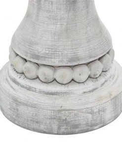 Grayson Lane 1-Candle Grey Wood Pillar Candle Holder - Set of 3 -GRAYSON LANE shop 330862096 AlternateImage4 l