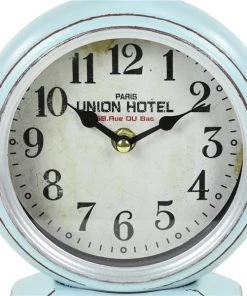 Grayson Lane 9-in x 6-in Red Set of 2 Analogue Round Tabletop Standard Clock -GRAYSON LANE shop 330862099 AlternateImage4 l