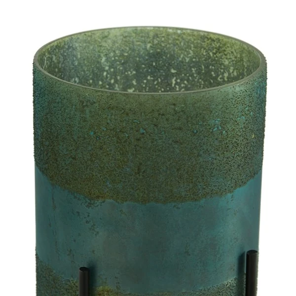 330862102_AlternateImage4_l.jpg Grayson Lane 1-Candle Green Glass Hurricane Candle Holder - Set of 2 -GRAYSON LANE shop 330862102 AlternateImage4 l