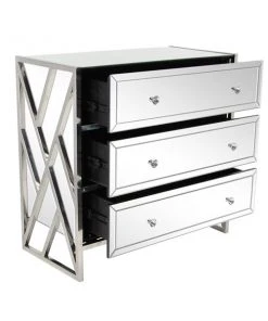 Grayson Lane Silver 3-Drawer Accent Chest -GRAYSON LANE shop 330862105 AlternateImage4 l