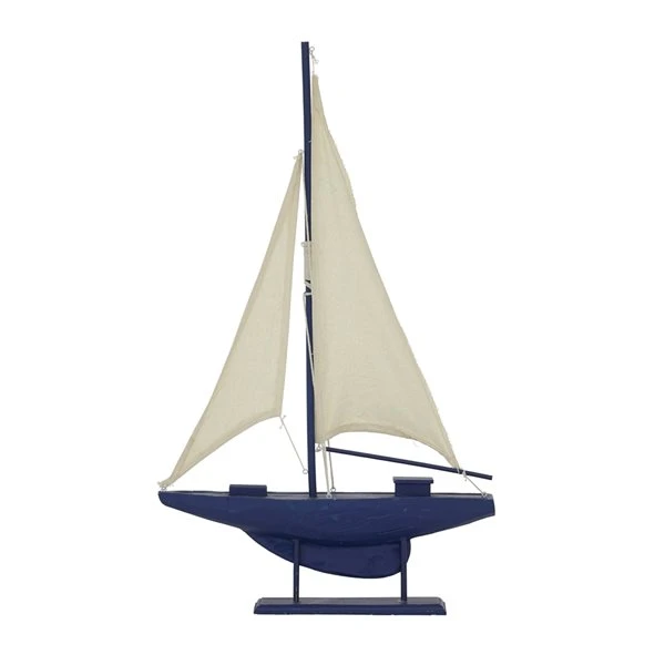 Grayson Lane 1-Piece 28-in x 3-in Blue Casual Sculpture 5 Grayson Lane 1-Piece 28-in x 3-in Blue Casual Sculpture - Image 5