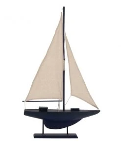 Grayson Lane 1-Piece 28-in x 3-in Blue Casual Sculpture