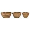 Grayson Lane 3-Piece Wood Cake Set