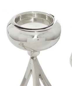 Grayson Lane 5-Candle Metal Candelabra Candle Holder - Silver -GRAYSON LANE shop 330862135 AlternateImage4 l