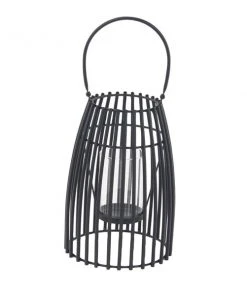 Grayson Lane 1-Candle Black/Metal Lantern Candle Holder -GRAYSON LANE shop 330862140 AlternateImage5 l