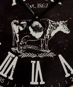 Grayson Lane 23.5-in x 23.5-in Black Analogue Round Wall Standard Clock -GRAYSON LANE shop 330862159 AlternateImage4 l