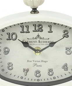 Grayson Lane 7-in x 8-in Black Set of 2 Analogue Rectangle Tabletop Standard Clock -GRAYSON LANE shop 330862160 AlternateImage3 l