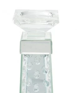 Grayson Lane Clear 1-Candle Glass Pillar Candle Holder -GRAYSON LANE shop 330862168 AlternateImage4 l