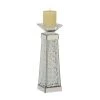 Grayson Lane Clear 1-Candle Glass Pillar Candle Holder