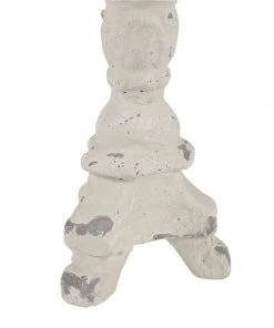 Grayson Lane 1-Candle White Glass Pillar Candle Holder -GRAYSON LANE shop 330862196 AlternateImage4 l